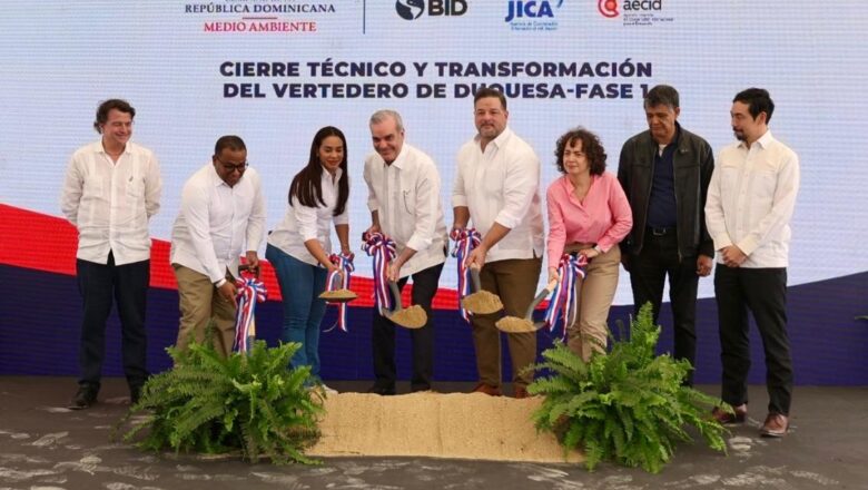 Gobierno dominicano inicia la primera fase de transformación del vertedero de Duquesa
