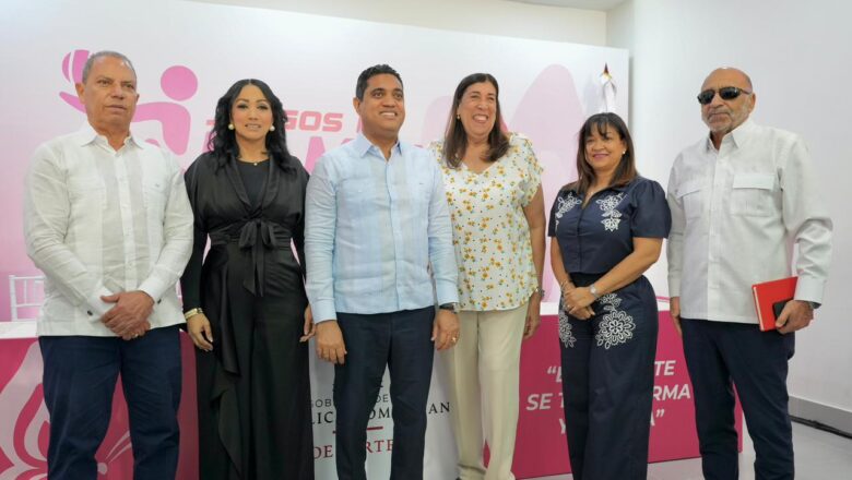 Ministro Kelvin Cruz anuncia el rescate de los Juegos de la Mujer