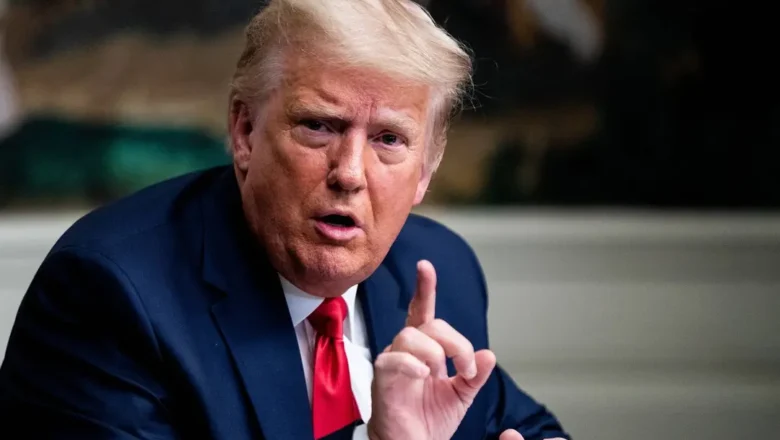Presidente Donald Trump amenaza con una mayor fuerza militar contra Irán si no hay acuerdo y tras un cruce de fuego en Ormuz