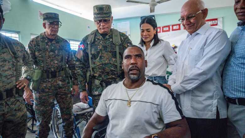 Ministerio de Defensa realiza amplio operativo médico y odontológico en Montecristi y anuncia construcción de escuela vocacional