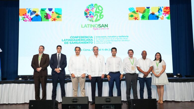 Presidente Abinader impulsa el saneamiento urbano como eje del desarrollo y destaca inversiones sin precedentes para transformar el sector agua