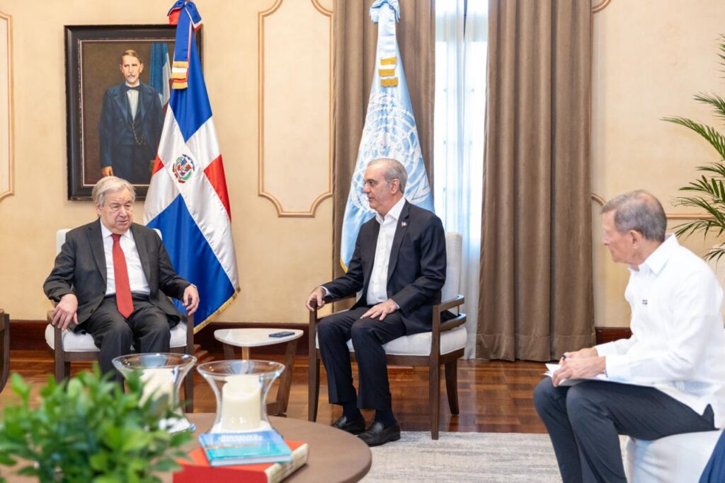 António Guterres agradece apoyo de República Dominicana y afirma que restablecer la seguridad en Haití es una prioridad absoluta