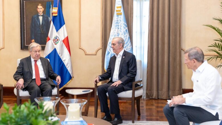 António Guterres agradece apoyo de República Dominicana y afirma que restablecer la seguridad en Haití es una prioridad absoluta