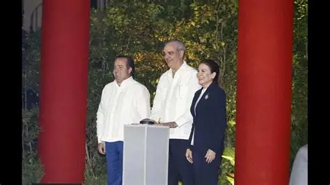 Presidente Abinader y alcaldesa Carolina Mejía inauguran el “Paseo 30 de Mayo”, un nuevo pulmón verde y complejo deportivo en el Distrito Nacional
