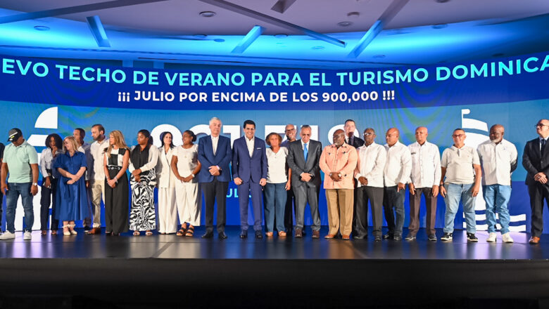 Más de 7,7 millones de visitantes llegan al país hasta julio.