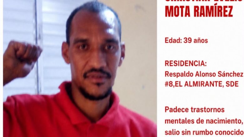 Hombre con trastorno bipolar y esquizofrenia lleva más de un mes desaparecido; familia pide ayuda