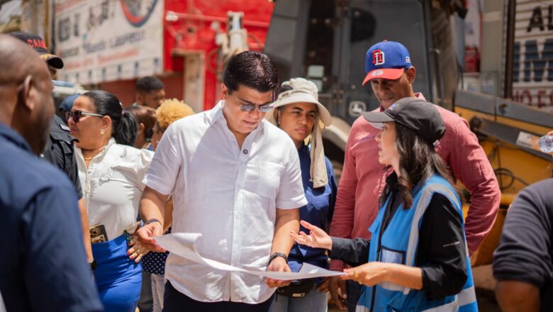 CAASD construye cisterna 50 mil galones de agua y avanza construcción multiuso en sector Las Cañitas