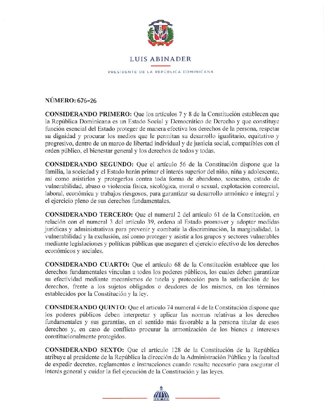 Gobierno crea el Servicio Nacional de Atención Residencial para transformar y elevar la calidad de los hogares de paso y centros de protección