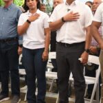 Fellito Suberví inicia el saneamiento de cañada en Los Guaricanos