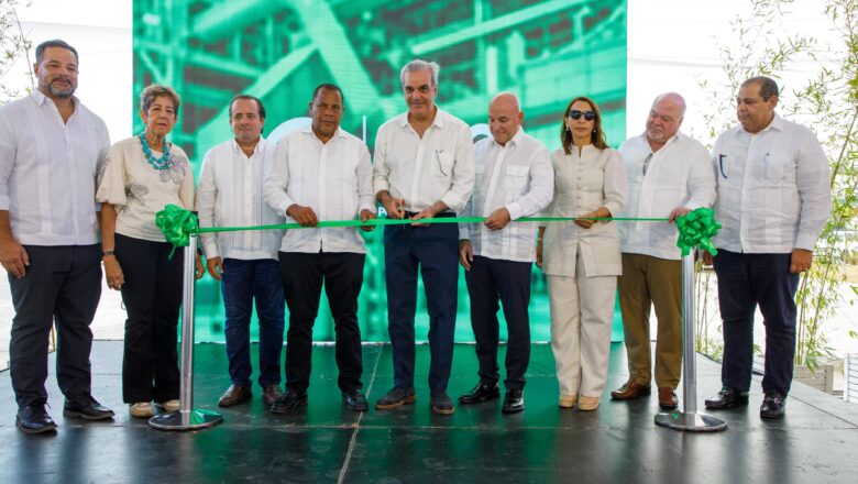 Presidente Abinader inaugura planta de valorización de residuos en Puerto Plata que generará más de mil empleos