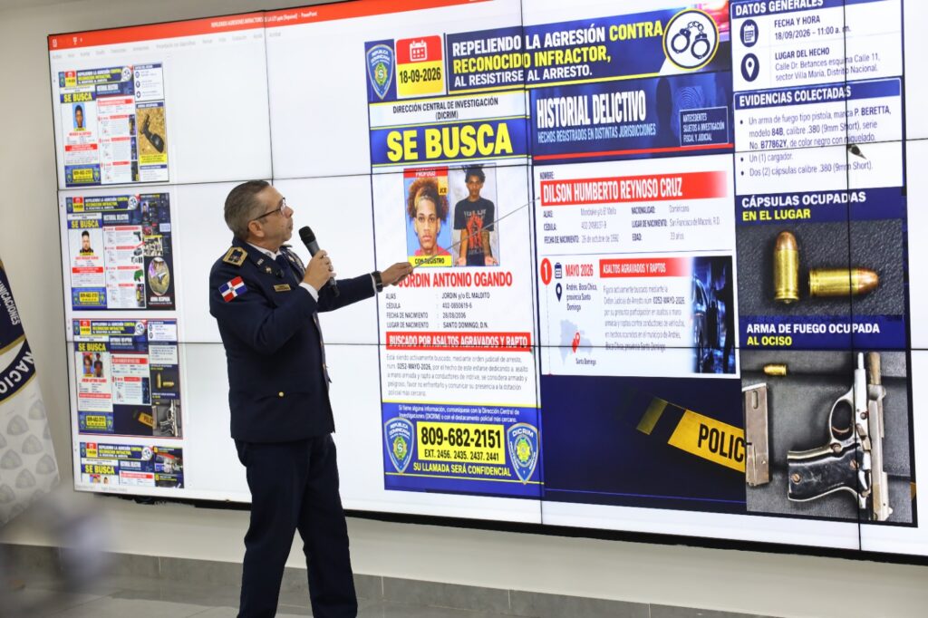 Cuatro reconocidos y peligrosos delincuentes fallecen al enfrentar agentes policiales; dos estaban vinculados a violento hecho ocurrido en Boca Chica