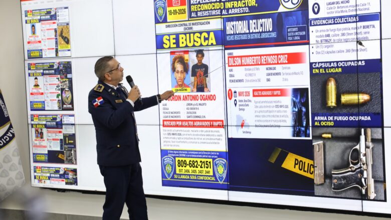 Cuatro reconocidos y peligrosos delincuentes fallecen al enfrentar agentes policiales; dos estaban vinculados a violento hecho ocurrido en Boca Chica