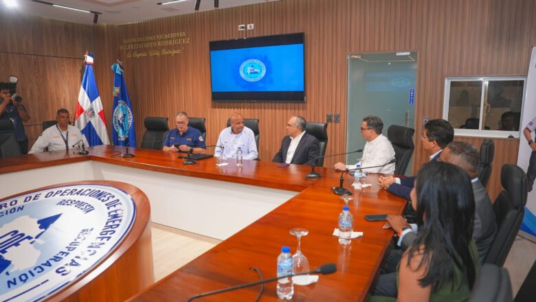 COE y CONEP fortalecerán coordinación del sector privado y continuidad operacional ante emergencias y desastres.