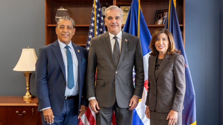 Presidente Abinader y gobernadora Hochul fortalecen cooperación entre República Dominicana y Nueva York en gestión de emergencias y protección de infraestructuras
