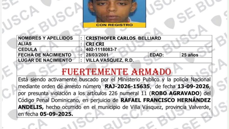 Reconocido delincuente muere tras enfrentar a tiros a agentes policiales en Villa Vásquez