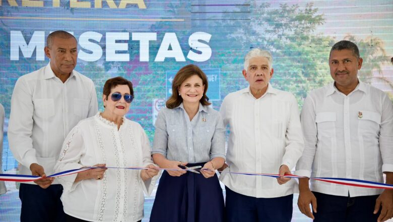 Vicepresidenta Raquel Peña inaugura carretera Las Mesetas, obra esperada por décadas que transforma la movilidad e impulsa el desarrollo de El Seibo