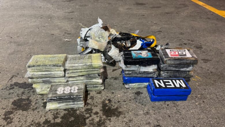 DNCD INCAUTA 24 PAQUETES DE PRESUNTA COCAÍNA EN OPERATIVO DE INSPECCIÓN PUERTO HAINA ORIENTAL