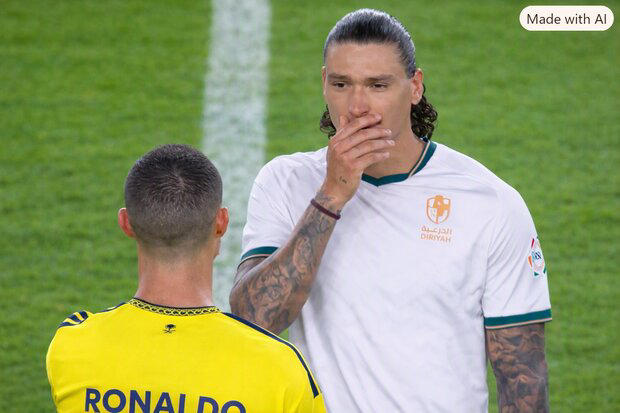 El intercambio de Cristiano Ronaldo y Darwin Núñez en triunfo de Al-Nassr sobre Al Diriyah