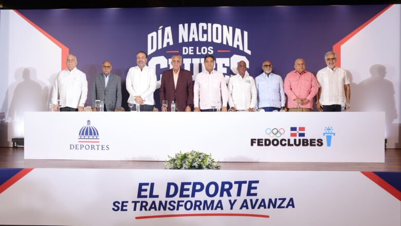 Ministro Kelvin Cruz celebra por todo lo alto el Día Nacional de los Clubes