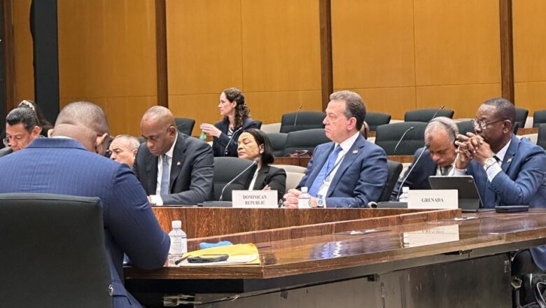 Canciller Bisonó propone cinco líneas de acción para fortalecer la cooperación entre Estados Unidos y el Caribe