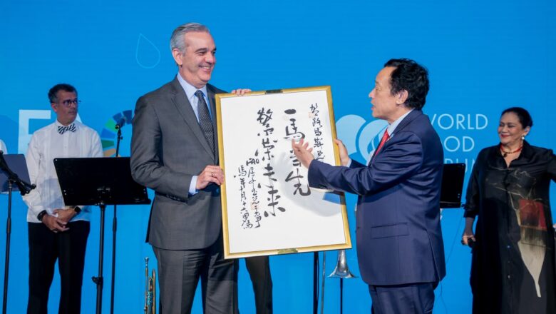 En cierre de Foro Mundial de la Alimentación, director general de la FAO, Qu Dongyu reconoce al presidente Abinader por sacar a la República Dominicana del Mapa del Hambre