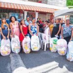 Comunitarios agradecen a Carolina Mejía por realizar operativo médico-social en El Caliche de Cristo Rey