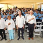 Presidente Luis Abinader inaugura ampliación del Centro Educativo San Vicente de Paúl en Los Mina, que beneficiará a más de 2,000 estudiantes