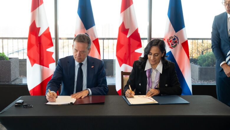 Canciller Ito Bisonó impulsa una nueva etapa en las relaciones entre República Dominicana y Canadá